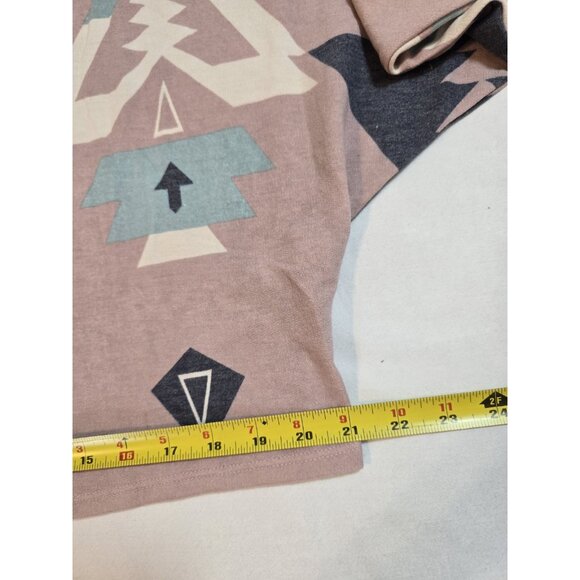 Ordinary Day Womens Top Dolman sleeves Aztec print Stretch Size 3X - Picture 15 of 16